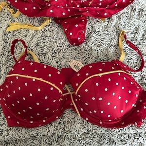 Victoria's Secret Sexy Little Things Polka Dot Set